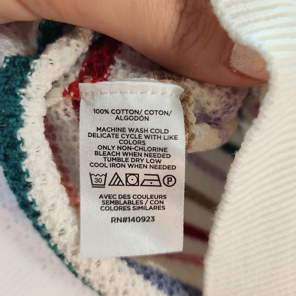 Colorful Striped Sweater - Picture 3 of 3